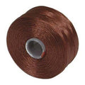 S-Lon Bead thread - Sienna, Storlek AA, 1 Rulle Hilmas Pyssel
