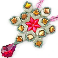 Mönster - Virupaksha Hänge och Örhängen Beadsmith