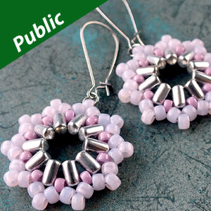 Mönster - Inti Earrings Matubo