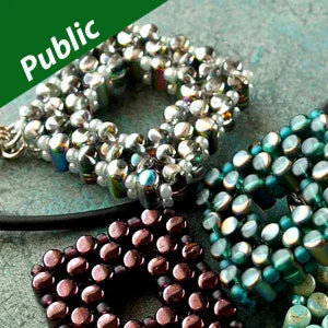 Mönster - Square pendant Matubo