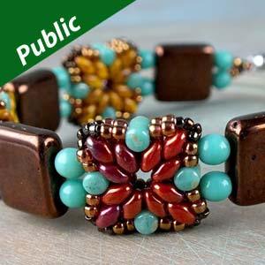 Mönster - Tara Armband Matubo