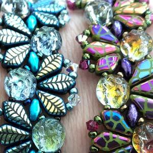 Mönster - Slinky Baroque Armband Beadsmith