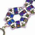 Mönster - Klouvas Hexagon Armband Beadsmith