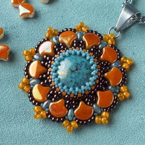 Mönster - Chrysanthemum Pendant Matubo