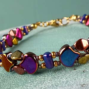 Mönster - Ginko Wrap Bracelet Matubo