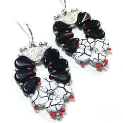 Mönster - Aosa Örhängen Beadsmith