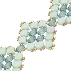 Mönster - Inramad Diamond of Diamonds Armband Beadsmith