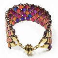 Mönster - Mermaid Scales Armband Beadsmith