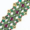 Mönster - Yule Garland Armband Beadsmith