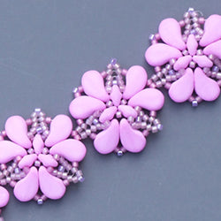 Mönster - Bondeli Trillium Armband Beadsmith