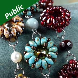 Mönster - Gemma Armband Beadsmith