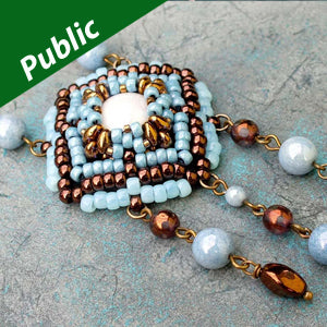 Mönster - Casablanca Pendant Beadsmith