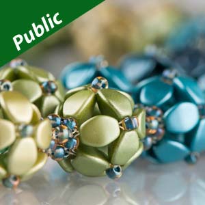 Mönster - Berries Harvest Beadsmith