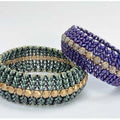 Mönster - SuperDuo Honeycomb Bangle Beadsmith