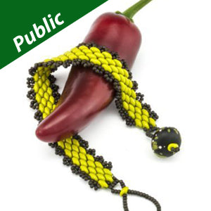 Mönster - Guacamole Armband Beadsmith