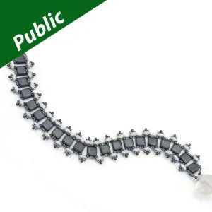 Mönster - River Walk Armband Beadsmith