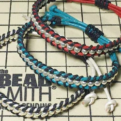 Mönster - Stapelbara Makraméarmband Beadsmith