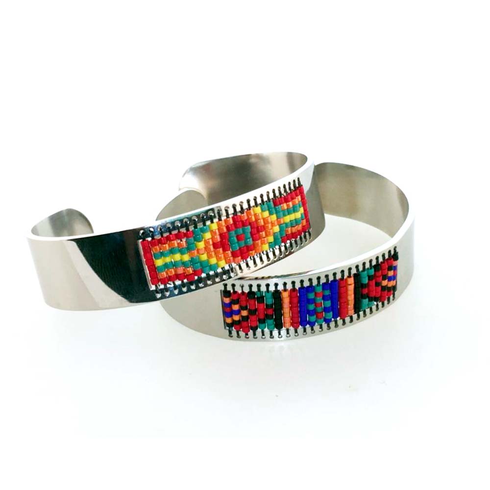 Mönster - Geocentric Cuff Beadsmith