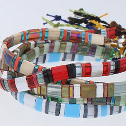 Mönster - It Takes Two Vänskapsarmband Beadsmith