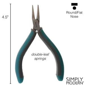 Verktyg - Round / Flat nose pliers 1 styck Beadsmith
