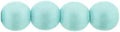 Tjeckiska Druks - Powdery Pastel Turquoise 6 mm, 25-pack Hilmas Pyssel