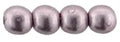 Tjeckiska Druks - Sueded Gold Blackened Pearl 4 mm, 50-pack Hilmas Pyssel