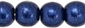 Tjeckiska Druks - Saturated Metallic Evening Blue 4 mm, 50-pack Hilmas Pyssel