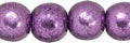 Tjeckiska Druks - Saturated Metallic Grapeade 4 mm, 50-pack Hilmas Pyssel