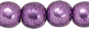 Tjeckiska Druks - Saturated Metallic Grapeade 4 mm, 50-pack Hilmas Pyssel