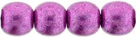 Tjeckiska Druks - Saturated Metallic Pink Yarrow 4 mm, 50-pack Hilmas Pyssel