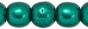 Tjeckiska Druks - Saturated Metallic Forest Biome 4 mm, 50-pack Hilmas Pyssel