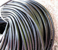 Läderband 5 mm - Svart, 1m Hilmas Pyssel
