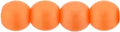Tjeckiska Druks - Powdery Orange 4 mm, 50-pack Hilmas Pyssel