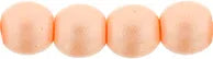 Tjeckiska Druks - Powdery Pastel Peach 4 mm, 50-pack Hilmas Pyssel