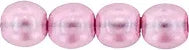 Tjeckiska Druks - Transparent Pearl Lavender 4 mm, 50-pack Hilmas Pyssel