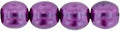 Tjeckiska Druks - Transparent Pearl Grape 4 mm, 50-pack Hilmas Pyssel