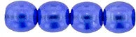 Tjeckiska Druks - Transparent Pearl French Blue 4 mm, 50-pack Hilmas Pyssel