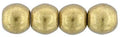 Tjeckiska Druk (Runda) - Saturated Metallic Ceylon Yellow 3mm, 50-pack Hilmas Pyssel