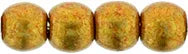 Tjeckiska Druk (Runda) - Saturated Metallic Flame 3mm, 50-pack Hilmas Pyssel