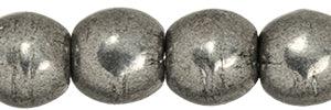 Tjeckiska Druk (Runda) - Saturated Metallic Frost Grey 3mm, 50-pack Hilmas Pyssel