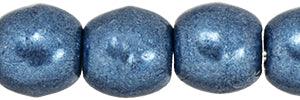 Tjeckiska Druk (Runda) - Saturated Metallic Bluestone 3mm, 50-pack Hilmas Pyssel