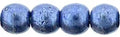 Tjeckiska Druk (Runda) - Saturated Metallic Navy Peony 3mm, 50-pack Hilmas Pyssel
