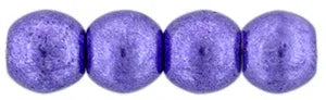 Tjeckiska Druk (Runda) - Saturated Metallic Ultra Violet 3mm, 50-pack Hilmas Pyssel
