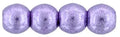 Tjeckiska Druk (Runda) - Saturated Metallic Crocus Petal 3mm, 50-pack Hilmas Pyssel