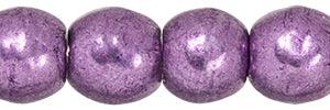 Tjeckiska Druk (Runda) - Saturated Metallic Grapeade 3mm, 50-pack Hilmas Pyssel