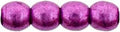 Tjeckiska Druk (Runda) - Saturated Metallic Spring Crocus 3mm, 50-pack Hilmas Pyssel