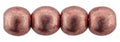 Tjeckiska Druk (Runda) - Sueded Gold Lantana 3mm, 50-pack Hilmas Pyssel