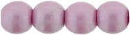 Tjeckiska Druk (Runda) - Powdery Lavender 3mm, 50-pack Hilmas Pyssel