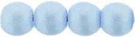 Tjeckiska Druk (Runda) - Powdery Pastel Blue 3mm, 50-pack Hilmas Pyssel
