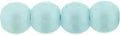 Tjeckiska Druk (Runda) - Powdery Pastel Turquoise 3mm, 50-pack Hilmas Pyssel